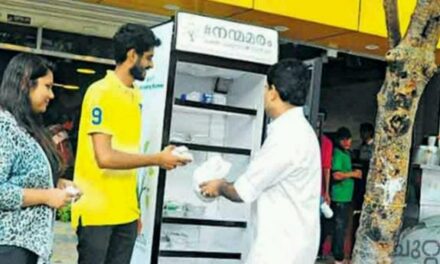This restaurant in Kochi installed a 24×7 public fridge to feed the needy