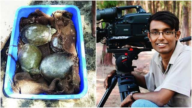 105 turtles and 1050 fishes rescued from a 100-year-old pond in Vasai