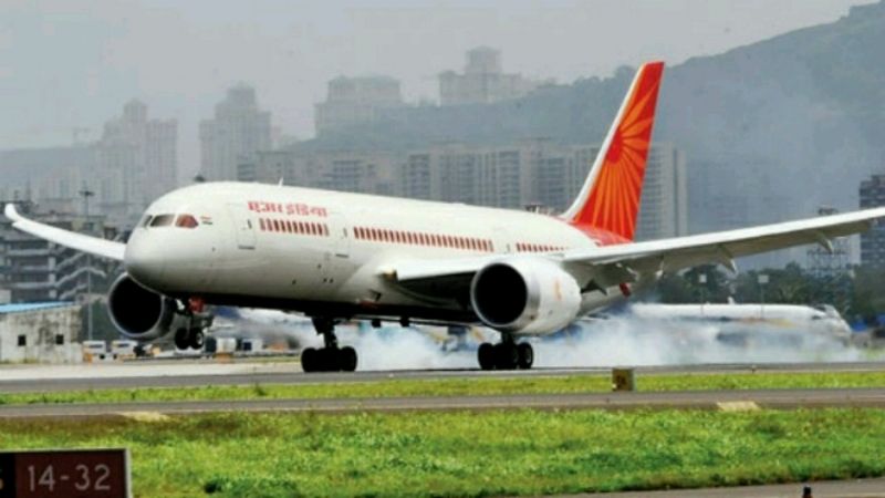 Air India makes emergency landing in Mumbai after man complains of choking