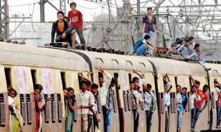 Another youth gets shock of his life while traveling atop local train