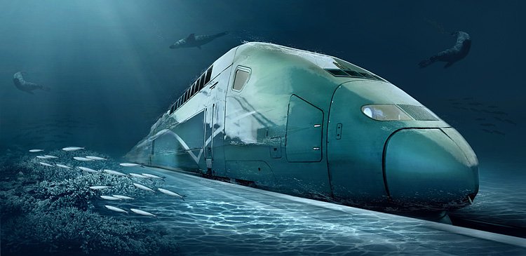 Country’s first bullet train will travel 21 km under sea