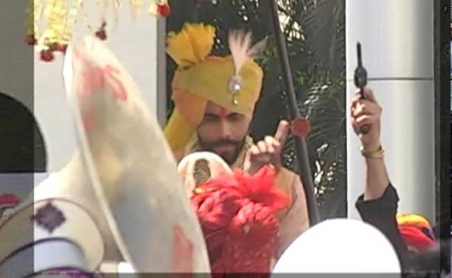 Firing at Ravindra Jadeja’s wedding, police have launched an inquiry