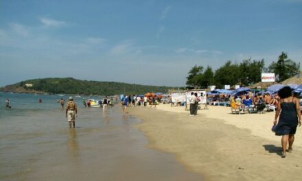 Hoards of Goans in Mumbai are swarming Goa  to take a holy dip in Baga, Calangute beaches