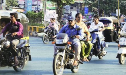 Pillion riders without helmets to be fined and lectured