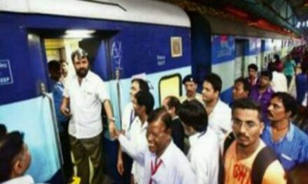 Shiv Sena’s train stopper MLA now accuses  airport staff of serving him water in petrol bottle