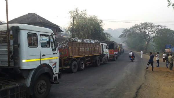 2 speeding tankers result in 2 mishaps on Mumbai-Goa highway