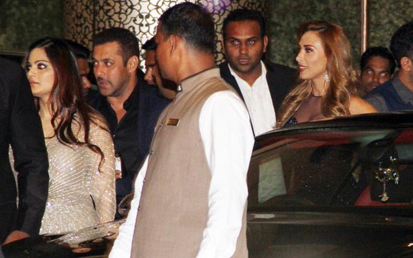 Salman officially introduces Iulia to his B-town buddies