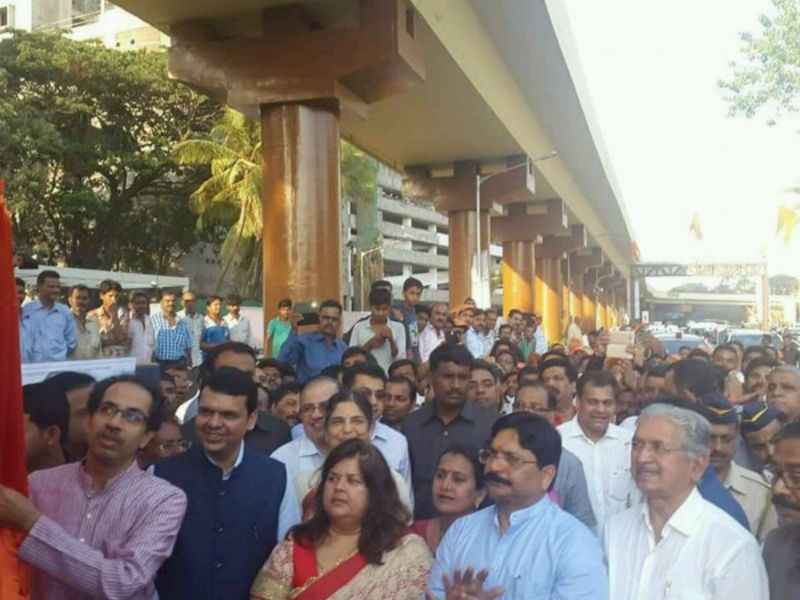 Flyover connecting Goregaon East and West thrown open for public