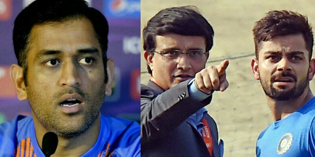 Ganguly wants Kohli and not Dhoni to lead Indian cricket team
