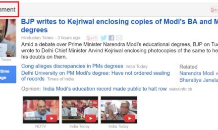 Google labels Kejriwal-BJP row over Modi’s degrees as ‘Entertainment’