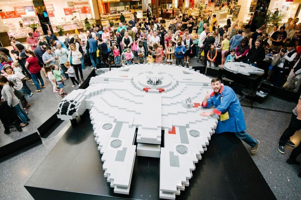 In Pictures: Lego pays tribute to Star Wars by building worlds largest Millennium Falcon 2