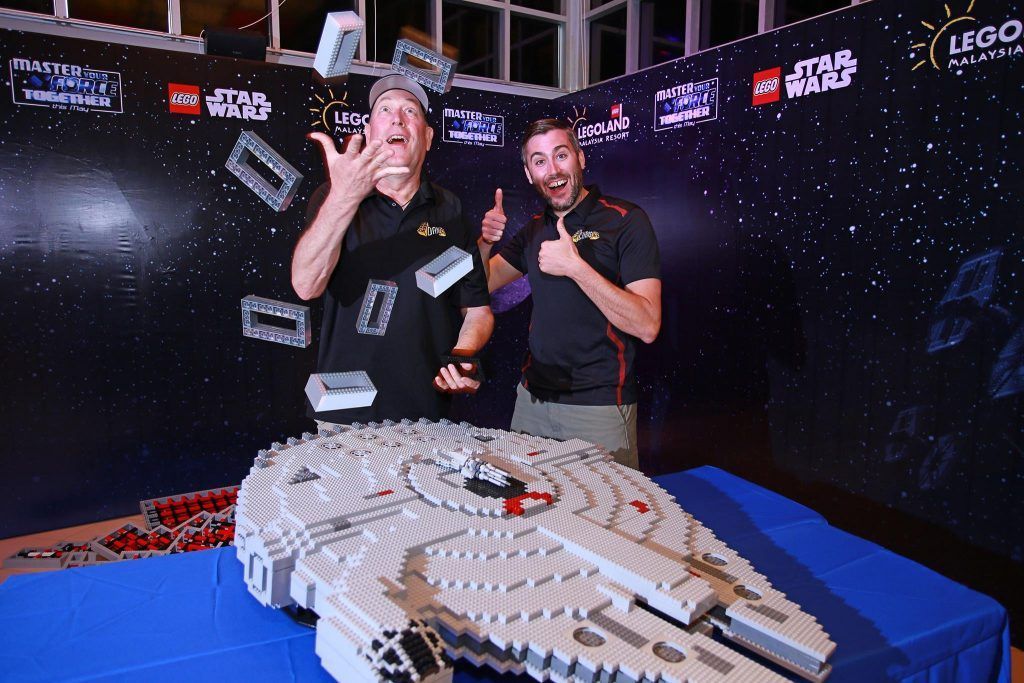 In Pictures: Lego pays tribute to Star Wars by building worlds largest Millennium Falcon 3
