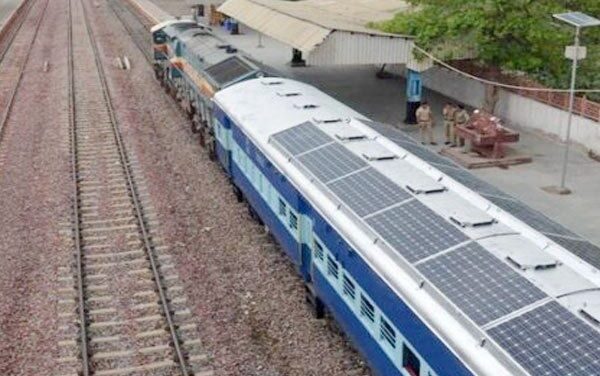 India’s first solar-powered train to run by the end of this month