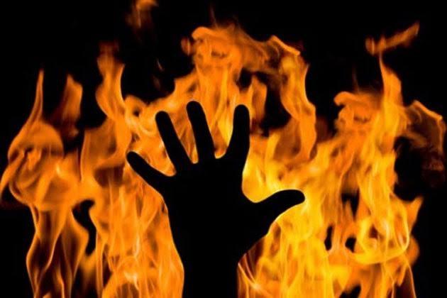 Man allegedly sets wife on fire after she stops him from molesting their daughter