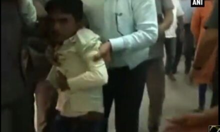 Nitish Kumar hurls chappal at Nitish Kumar
