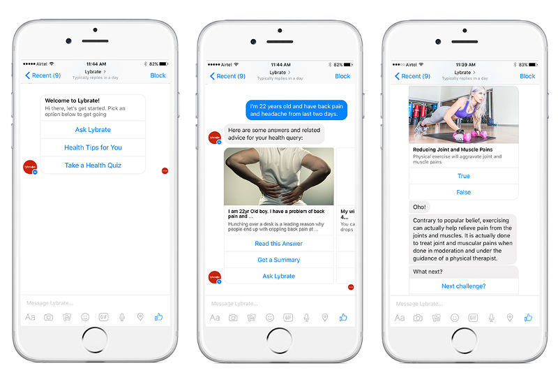 Now consult doctors in Facebook Messenger 3