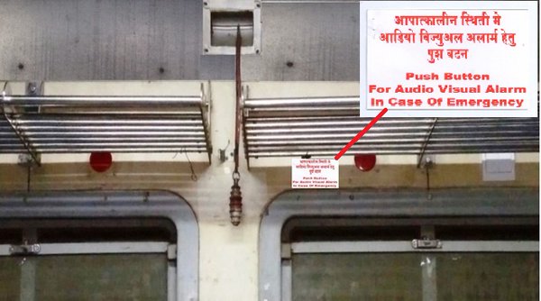 Railways installing 'panic button' in ladies coach of Mumbai's local trains 1