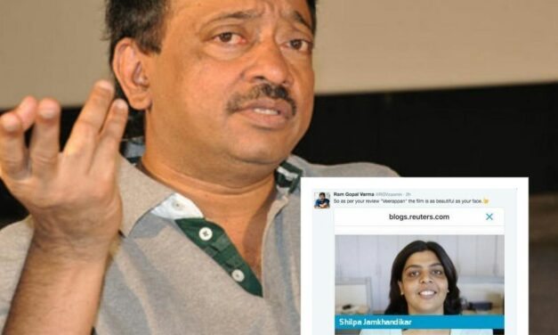 Ram Gopal Varma insults female journalist over her ‘Veerappan’ review