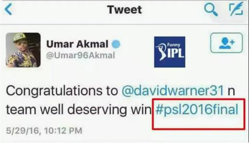 Umar Akmal compares Indian Premier League to Pakistan Super League, gets trolled 1