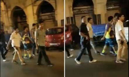 Video: Is the white Rolls Royce following Jr Ambani on his leisure walk in SoBo?