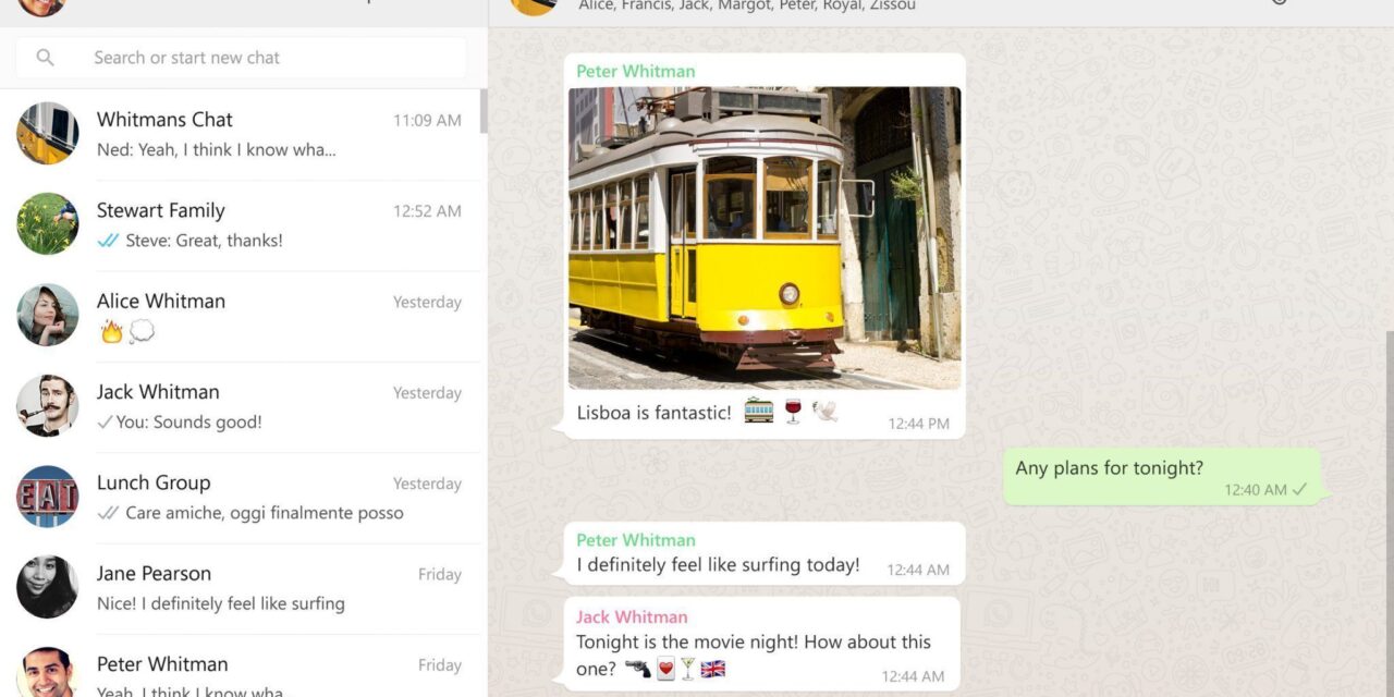 WhatsApp launches official PC app