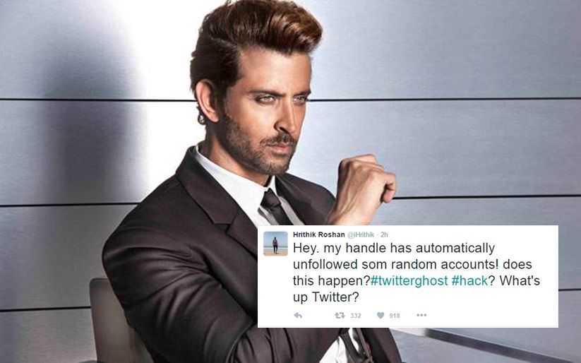 Social woes: After email, Hrithik’s Twitter account targeted