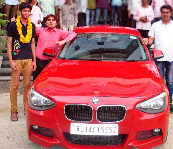 Coaching class professor gifts his BMW to student