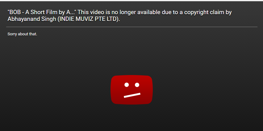 Copyright War: YouTube takes down both ‘Kriti’ and ‘Bob’