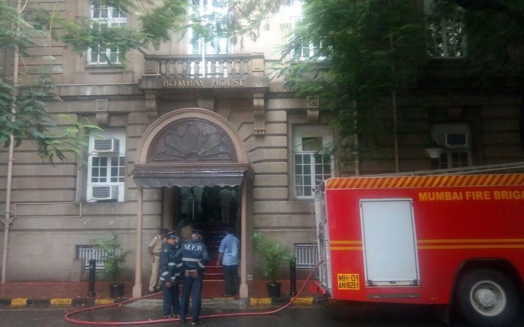 Fire at Tata HQ Bombay House in Fort