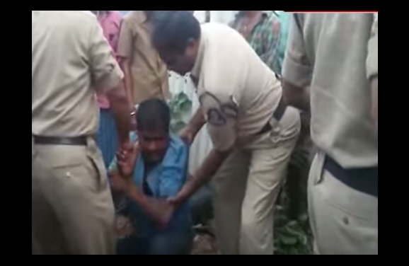 Locals thrash constable for beating an auto-driver to death in Telangana