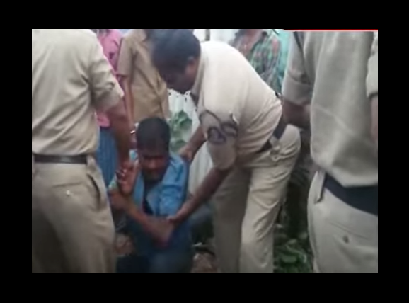 Locals thrash constable for beating an auto-driver to death in Telangana