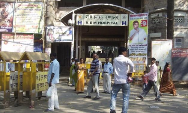 Slab collapses at KEM hospital, injures 2 nurses