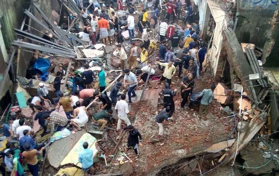 3-storey building collapses in Bhiwandi, 7 dead