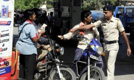 No petrol for helmet-less riders in Mumbai
