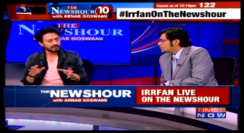 Irrfan Khan criticized by religious fundamentalists for voicing views on Islam during Newshour debate
