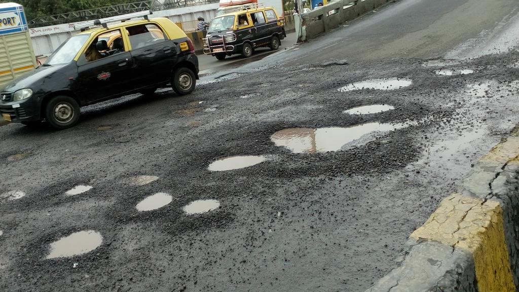 Hey BMC, if you're having trouble here's all the potholes we could find in Mumbai! 3