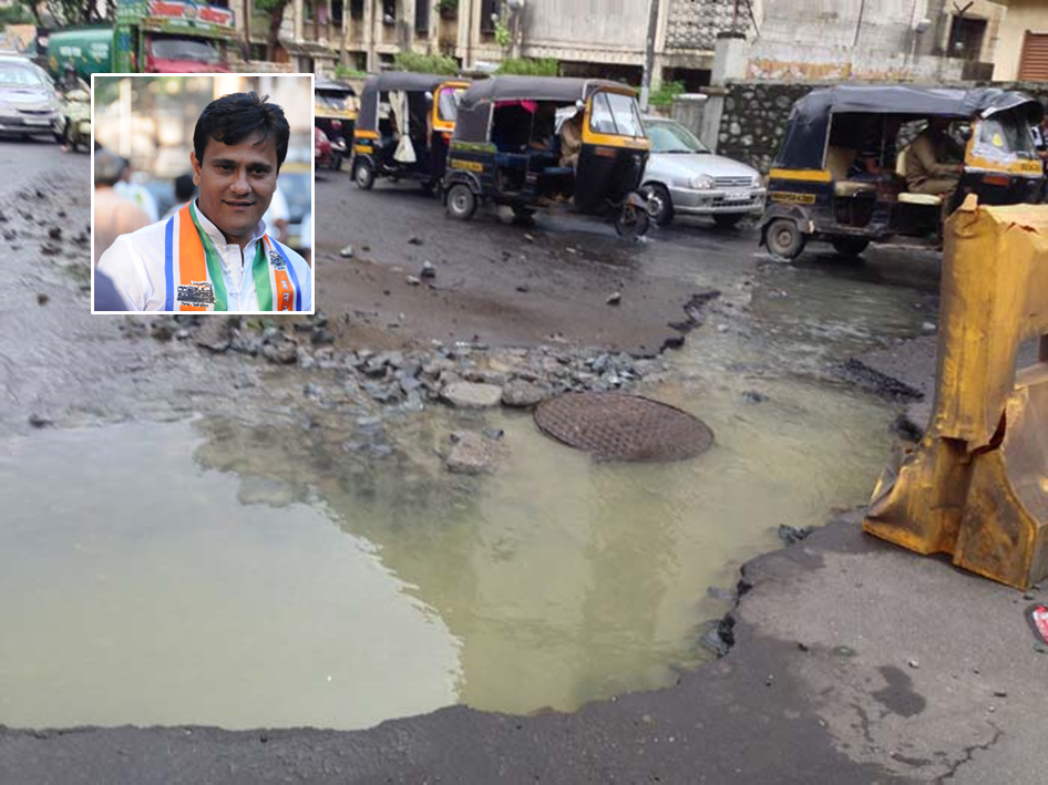 MNS threatens to kidnap senior BMC official if potholes near Dadar aren't fixed