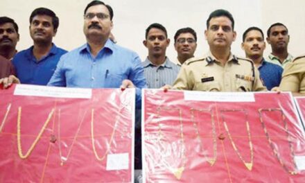 Navi Mumbai police arrest 2 men for snatching chains worth Rs 8 lakh