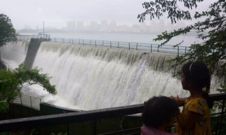Powai lake overflows due to heavy rains, Mumbai’s water stock now at 55%