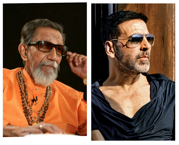 Akshay responds to questions about playing the lead in Balasaheb Thackeray biopic