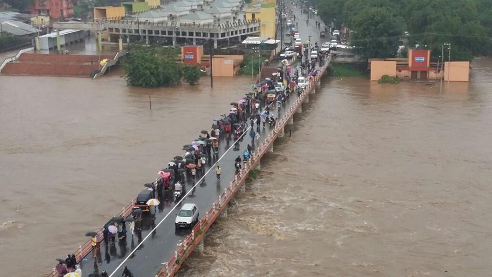 In Pictures: Nashik on high alert after heavy rainfall, social media flooded with images