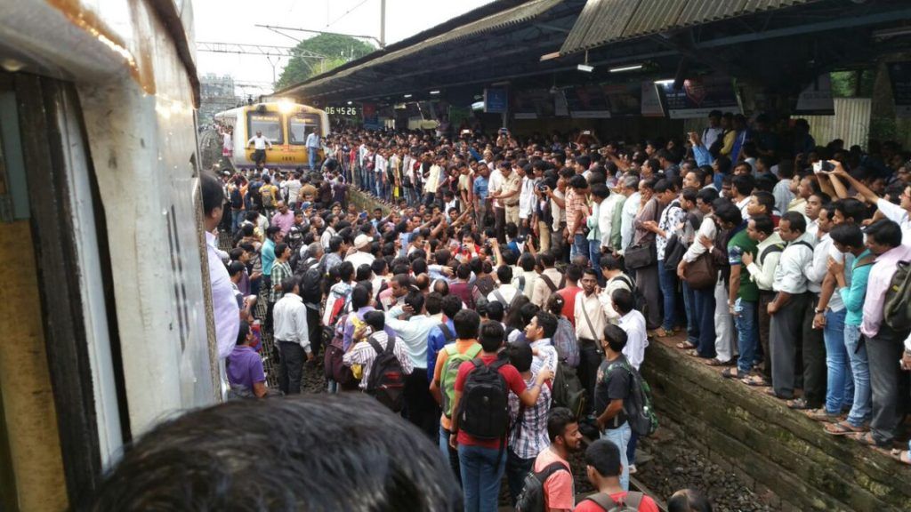 In Pictures: ‘Rail Roko’ at Badlapur station to protest against irregular services