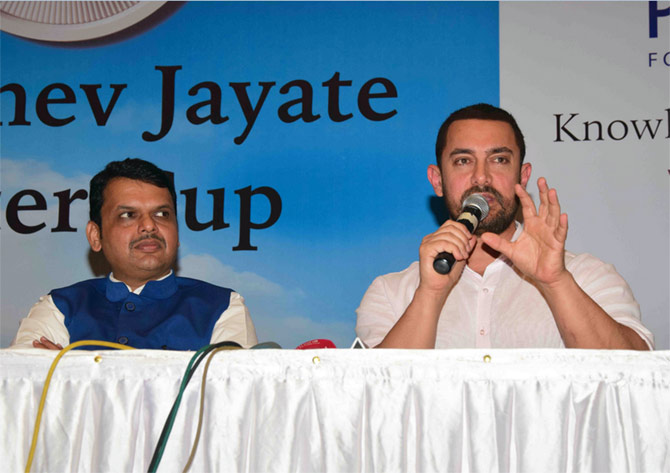 Our dream is to make Maharashtra drought-free in five years: Aamir Khan