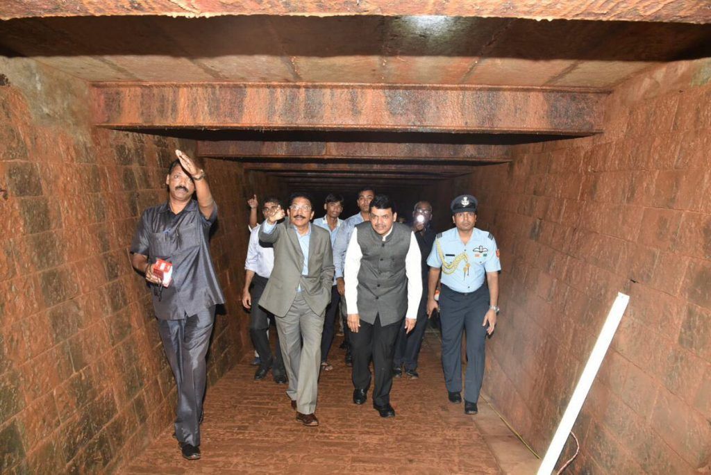 Video: 100-year-old British-era bunker discovered under Maharashtra Raj Bhavan