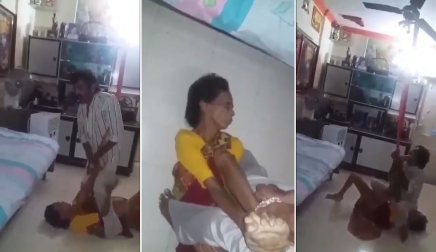 Man tortures 80-year-old mother by tying her to ceiling fan, arrested
