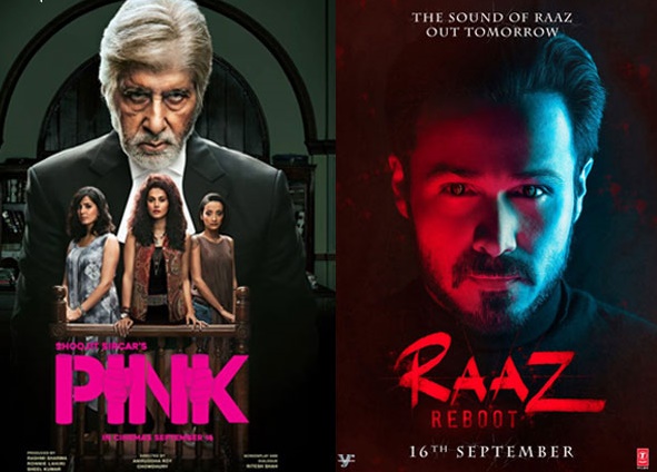 Amitabh-starrer Pink shines at box-office, overtakes Raaz Reboot