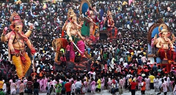 Complete list of closed & one-way roads for today's Ganesh visarjan