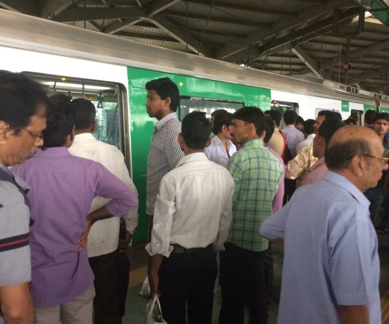 Passenger commits suicide by jumping in front of metro train at Sakinaka station