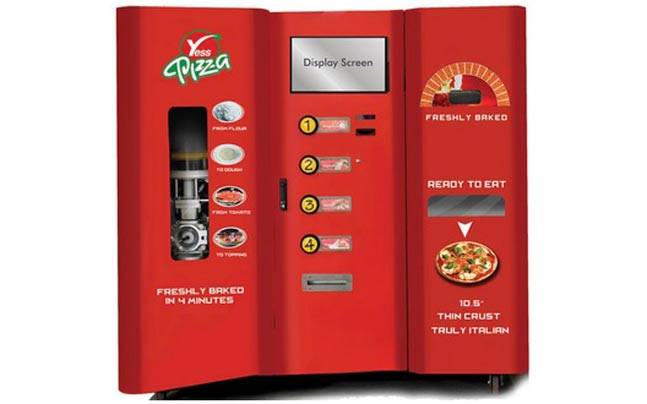 Yess Pizza vending machine