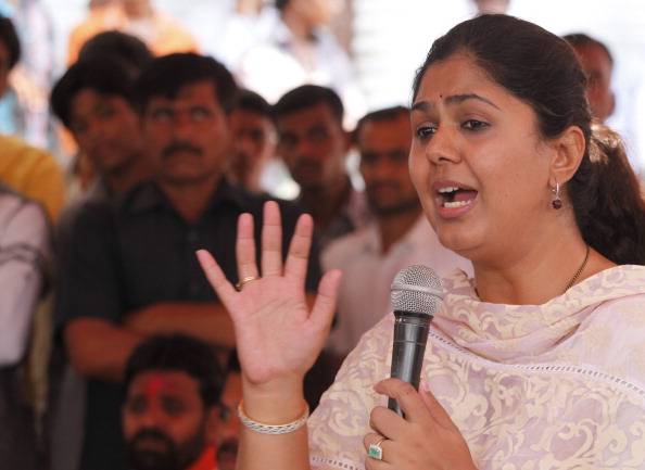 Audio: Minister Pankaja Munde allegedly threatens priest, warns of ‘false cases’